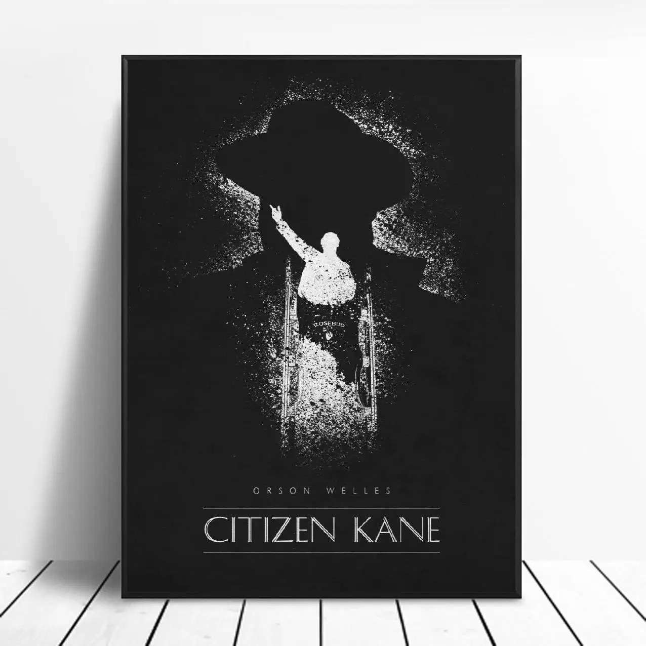 Citizen Kane черно белые классические Плакаты для фильмов шелковые настенные
