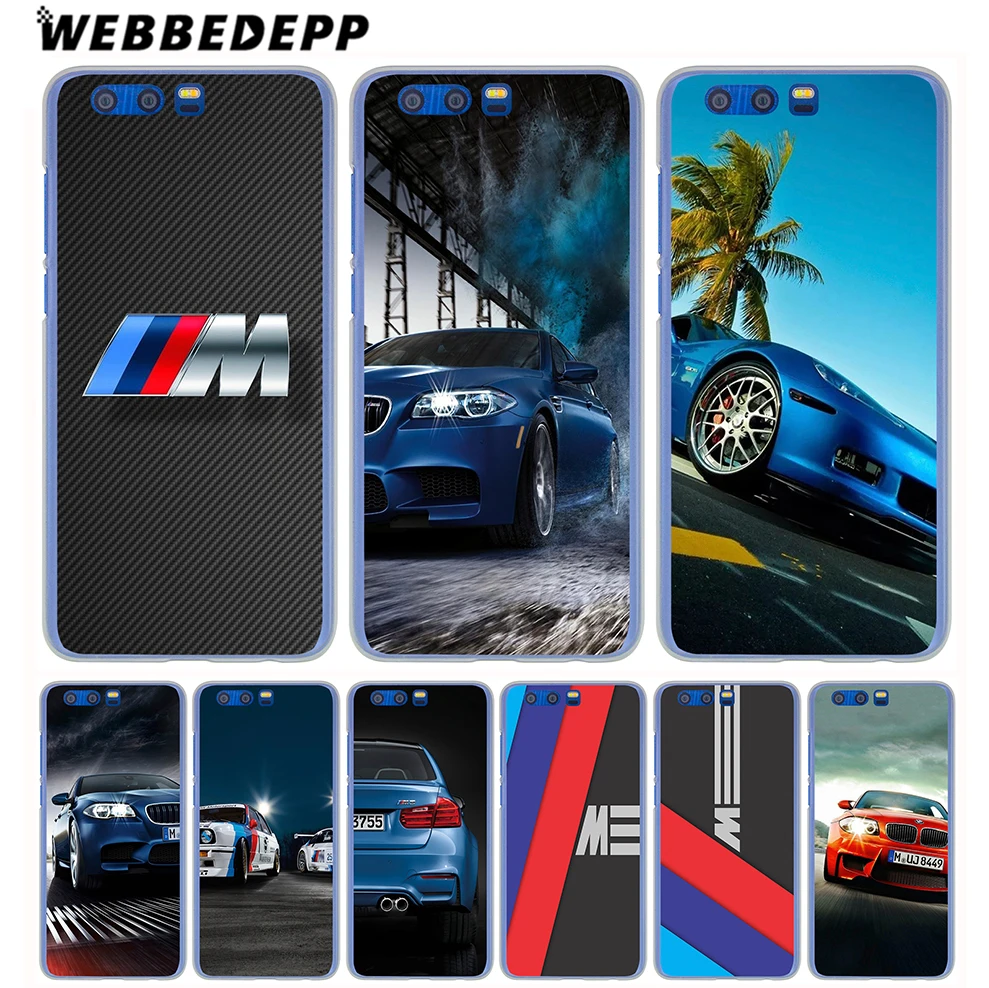 

WEBBEDEPP Luxury bmw M3 Phone Hard Case for Huawei Honor Play 9 8 8C 10 Lite 8X 7X 6A 7A Pro 2GB 3GB Cover