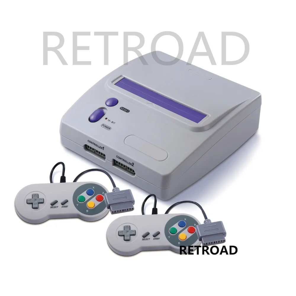 

16-bit Entertainment System TV/Video Game console ( two controllers)Play both North America & Japanese Super NES Games