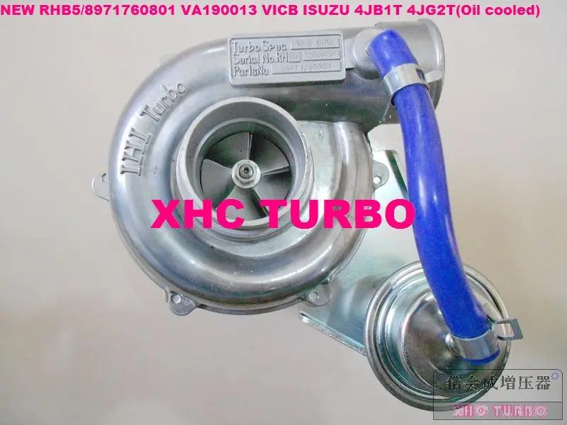 RHB5 VA190013 8971760801 Turbo Турбокомпрессор для isuzu пикап 4JB1T 2.8L(охлаждения масла