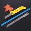 10" 3 In 1 Mini Saw Easy Release Aluminum Saw Hacksaw with Rubber Handle 4