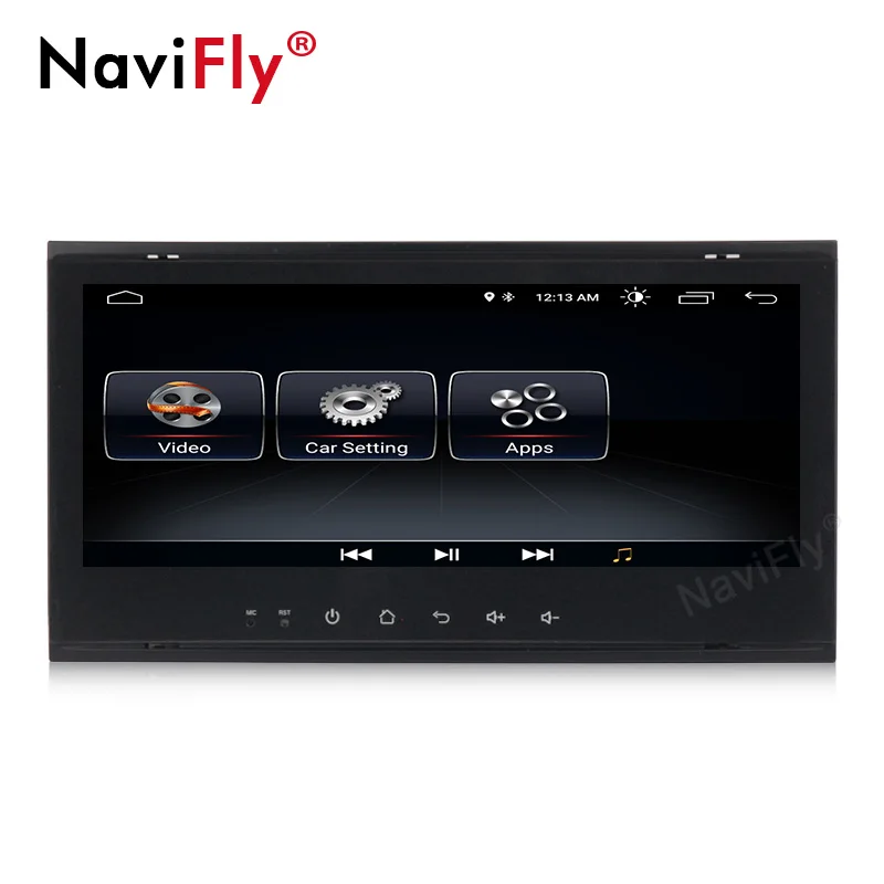 Top NaviFly 2din 8.8" Android 8.1 car multimedia player radio for VW Touareg Multivan T5 (2004-2010) GPS Navi stereo player WIFI RDS 2