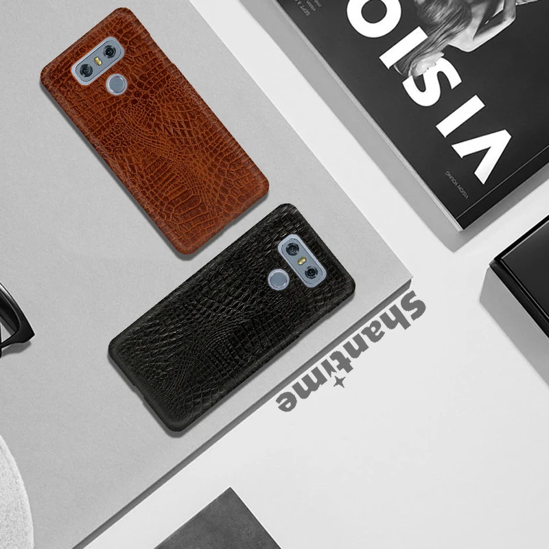 Винтажный чехол из крокодиловой кожи PU кожаный для LG G5 телефона в деловом
