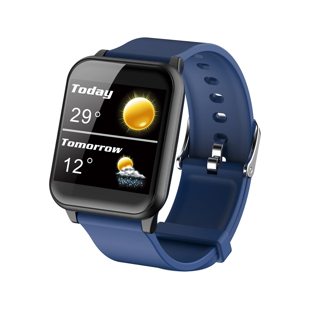 

Colorful Screen Sport Pedometer Heart Rate Blood Pressure Monitor Waterproof Bluetooth Sports Smart Watch Watchs for IOS Android