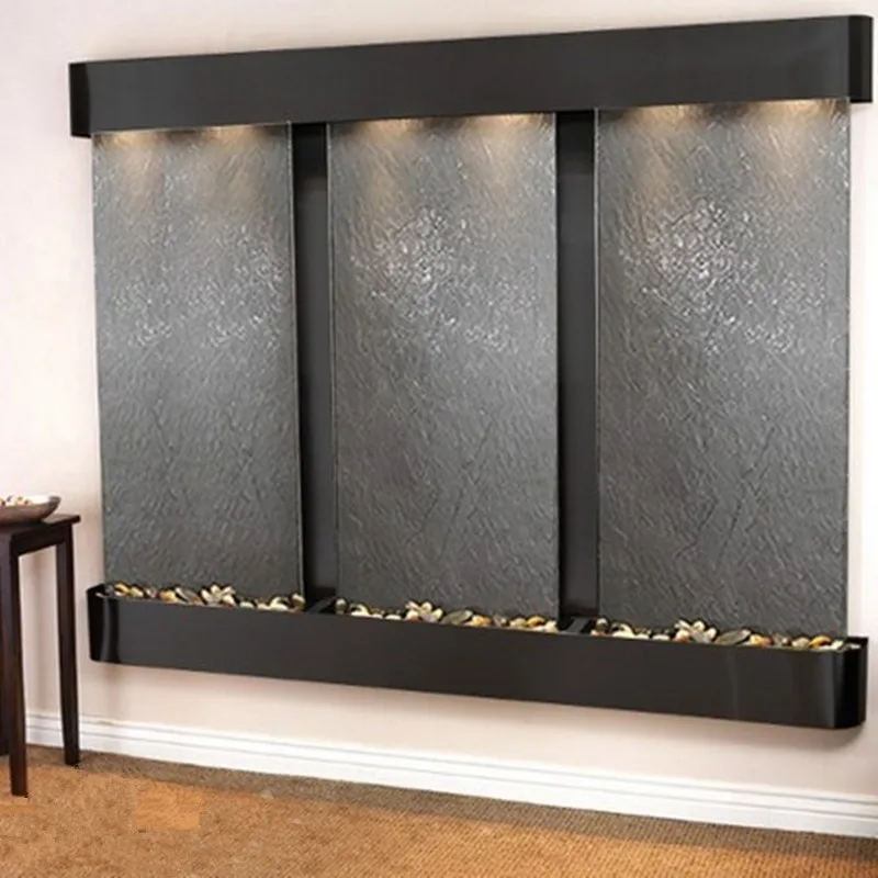 

Natural slate fasionable decoration water wall