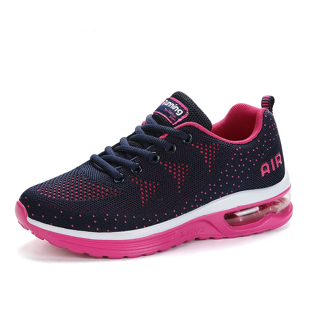 

New Running Shoes for Women Air Cushion Women's Branded Sneakers Plum Otr Sports Jogging Trainers Breathable Walking Ayakkabi