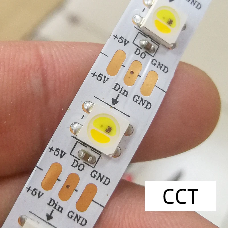 СВЕТОДИОДНЫЙ цифровой пиксельный свет, одноцветная полоса света, белый и теплый белый цвет CCT, RGB полоса света, контроллер SPI