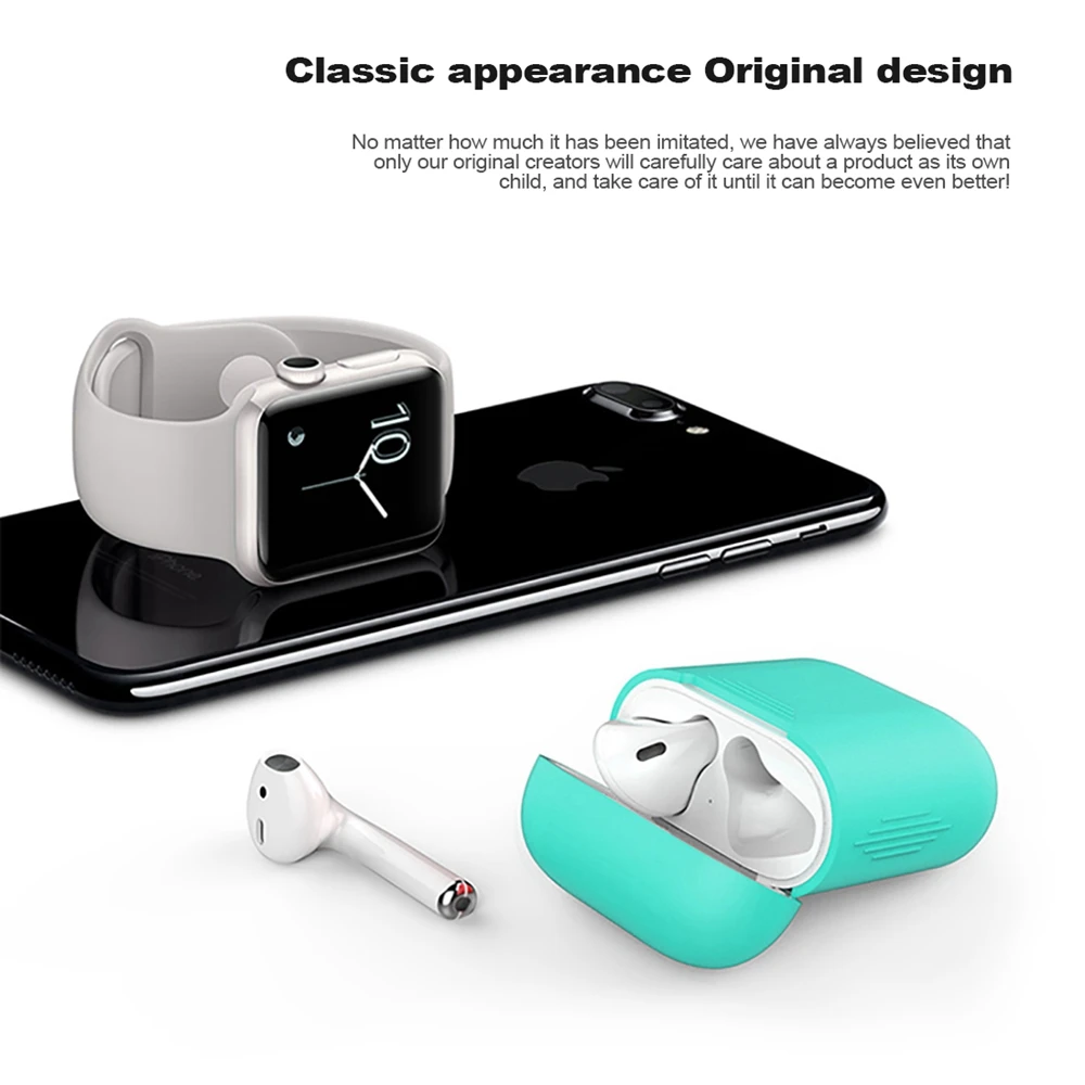 Чехол для apple 1:1 airpods силиконовый air стручки чехол s i10 i11 i12 i13 i14 i18 i20 i30 i40 i60 i77 i80 i100 wi чип h1 наушники-вкладыши tws с fundas