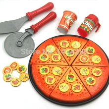 DIY пицца игровой дом кухня Моделирование еда игрушка ролевые игры игрушки обучение и образование рождественские подарки на день рождения