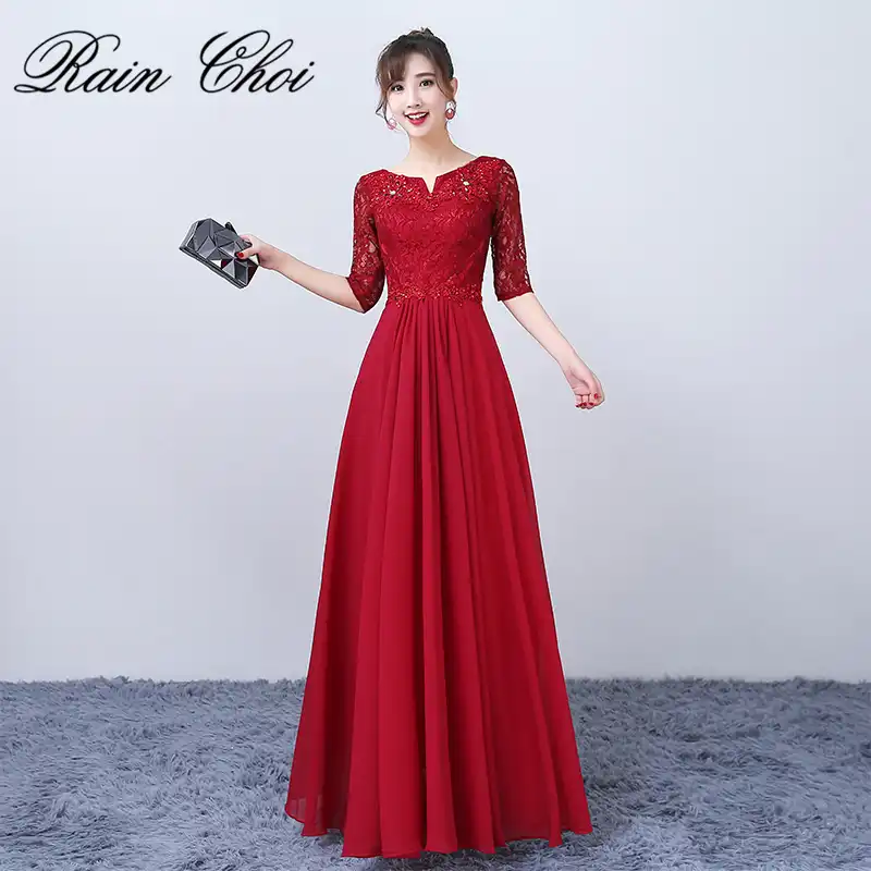 فستان سهرة رسمي طويل نصف كم فستان حفلة 2021 Evening Dresses Aliexpress