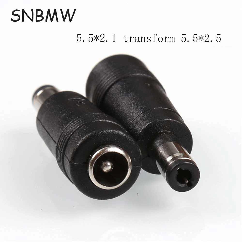 Un de Cargador de Laptop Adaptador de Corriente Conector De Salida de CC 5.5*2.1mm de Transferencia para 5.5*2.5mm Cable Adaptador Sin Hilos|adapt dock - AliExpress