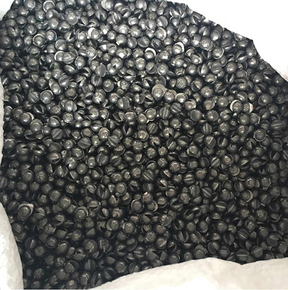 

YINGTOUMAN 100PCS/LOT 0.5 g Black Open Lead Bite Lead can be Easily Clamped and does not Hurt Fish Fishing Gear Plumb Tackle