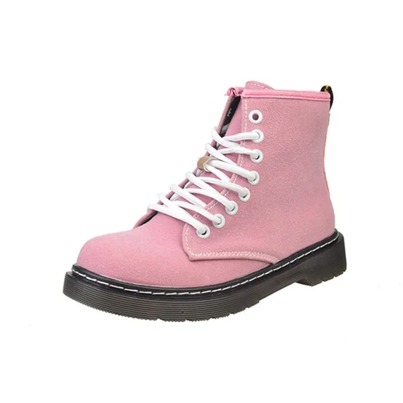 COOTELILI Winter Boots Women Ankle Boots Female Fashion Suede Leather Platform Woman Shoes Plus Size Shoes For Women 35-40 (18)
