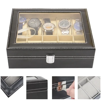 

Wood Watch Box Fashion Watch Display Case Mechanical Watch Storage Case Jewelry Gift Boxes Wristwatch box