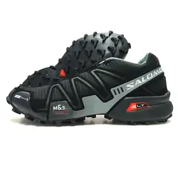 Новинка 2019 года Salomon speed Cross 3 CS III уличная спортивная обувь speed cross Мужская Черная оранжевая обувь для бега eur 40-46