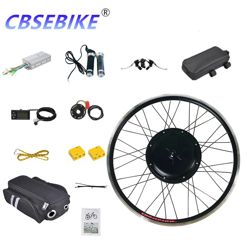 CBSEBIKE Ebike 26 дюймов переднее колесо комплект высокая скорость преобразования 48v500w