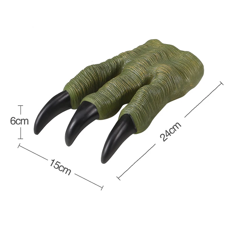 Моделирование динозавра лапы тираннозавра когти животных косплей игрушки Хэллоуин вечерние реквизит подарки приколы и розыгрыши игрушки перчатки