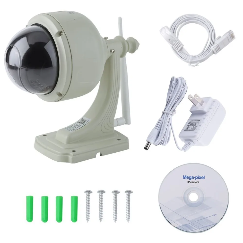 

Outdoor High Definition Motion Detection Waterproof IP Security Camera HD 720P With 3 Optical Zoom And IR Cut Consumer Camcorder