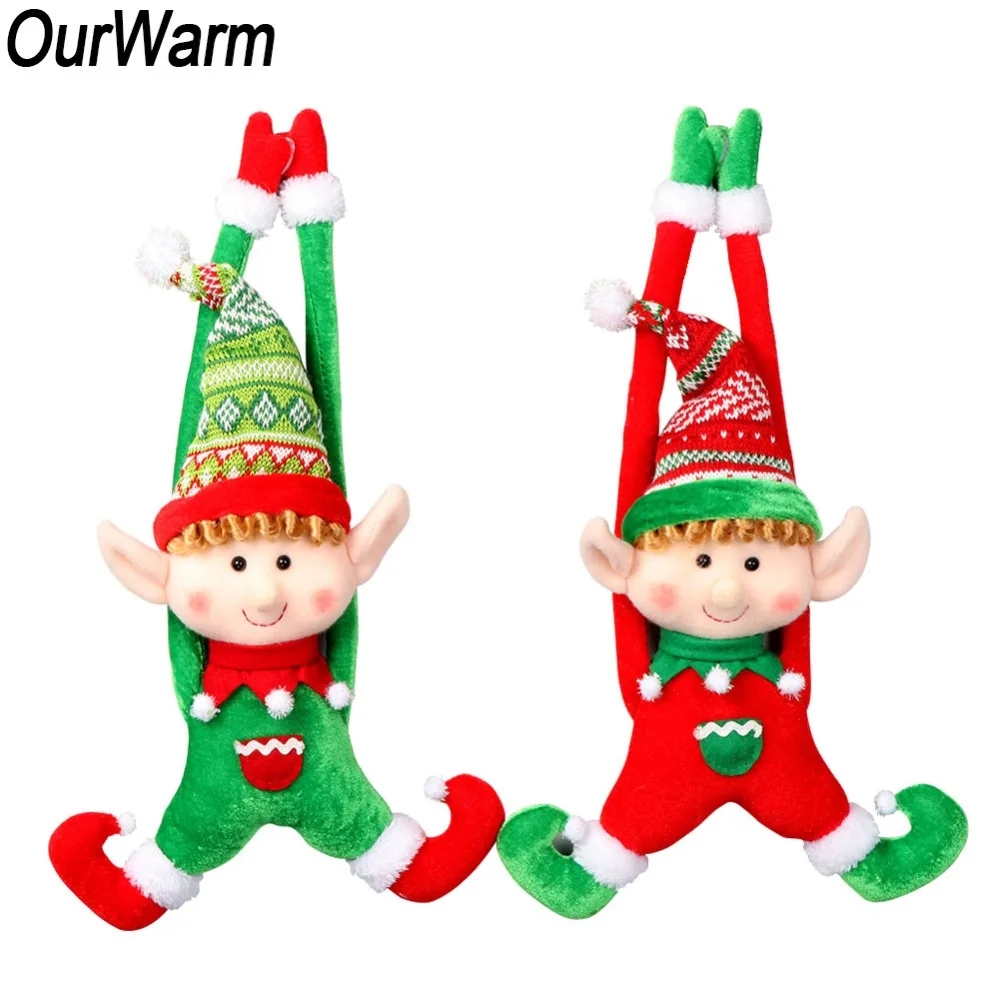 plush christmas elves