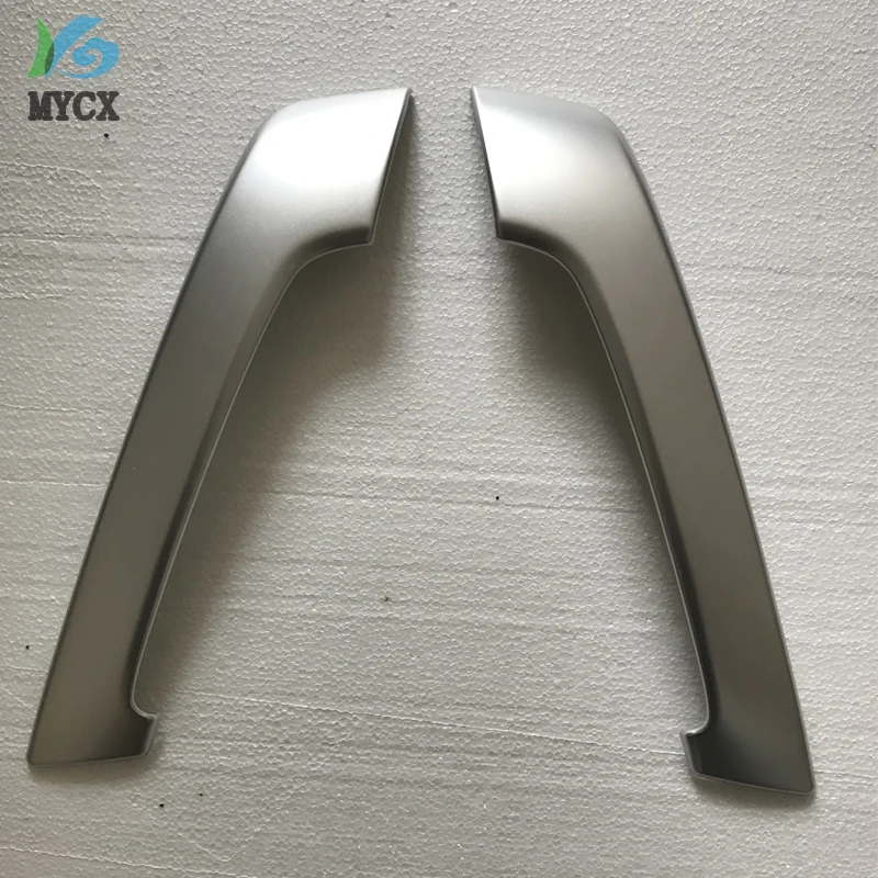 

For Toyota Prado FJ 150 FJ150 2014-2018 ABS Matte Front Armrest Panel Trim Door Handle Decoration Cover Accessories 2PCS