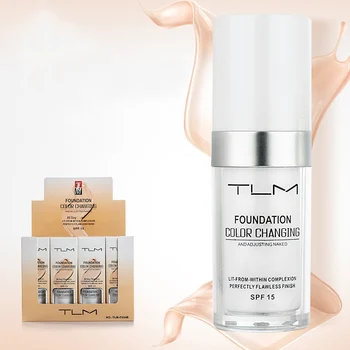 

Colour Changing Foundation Makeup Base Nude Face Liquid Cover Concealer 669