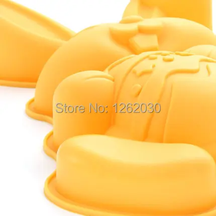 Силиконовая форма для выпечки с большим Кроликом 30*20 см|mold bakeware|mold bigmold silicone mold |