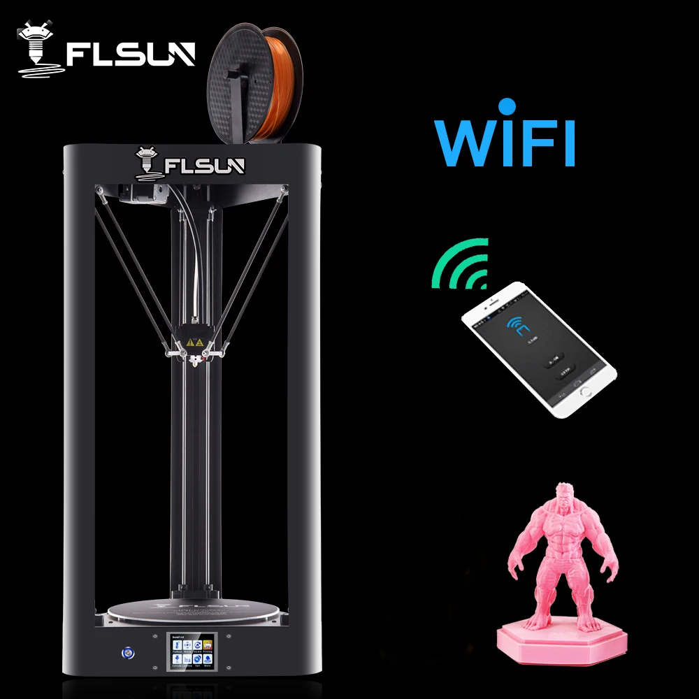 High Speed Flsun QQ font b 3D b font font b Printer b font Auto Level