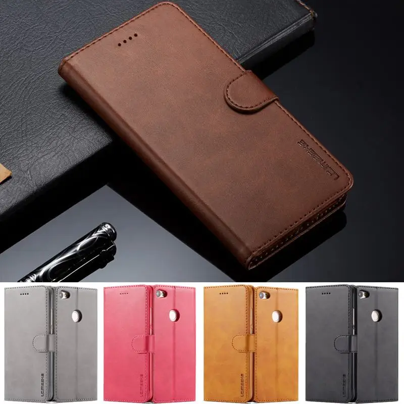 Слот для карты Винтаж кожа флип книги чехол Coque Xiaomi Redmi Nota 5A бумажник телефон