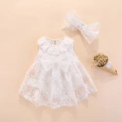 Baby Girl Princess Lace Romper Easter Costume for baby girl Cute Baby Birthday Clothes white/pink/red jumpsuit+Bow headdress Baby Girl Princess Lace Romper Easter Costume for baby girl Cute Baby Birthday Clothes white/pink/red jumpsuit+Bow headdress