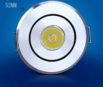 

2017 Led Spotlight Free Shipping: 10pcs /lot 52mm Down Light,,ac95-265v, / Lighting,with High Brightness,free Shipping