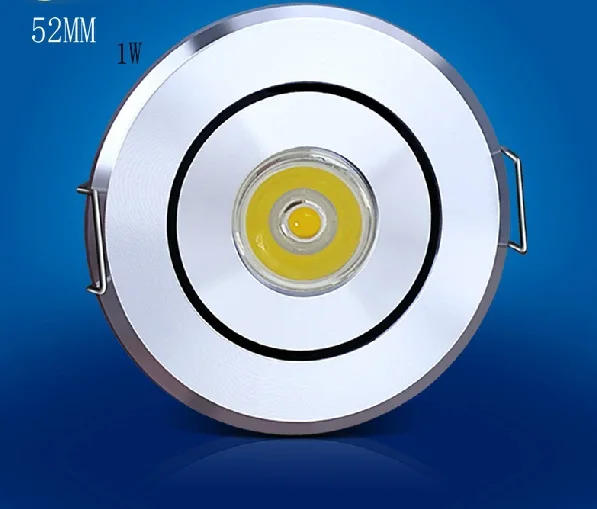 

2017 Led Spotlight Free Shipping: 20pcs /lot 52mm Down Light,,ac95-265v, / Lighting,with High Brightness,free Shipping