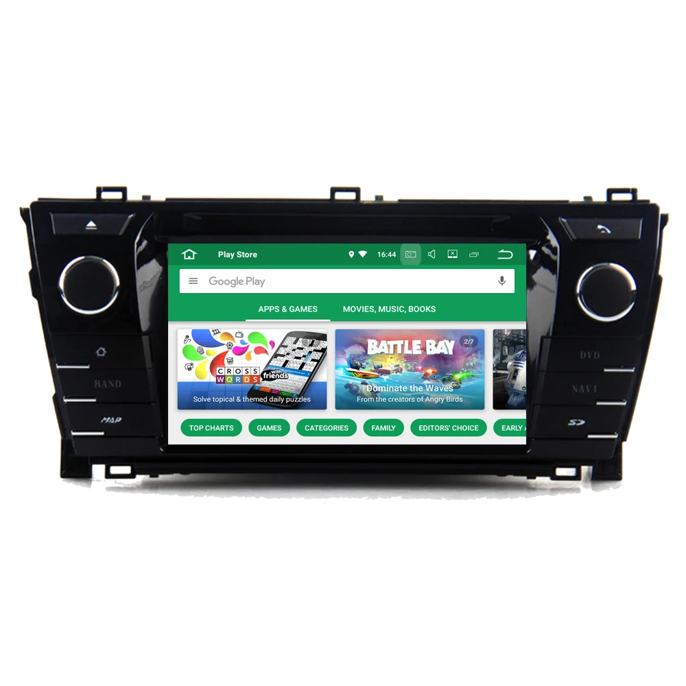 Top For Toyota Corolla 2013 2014 2015 Android 8.0 Car Multimedia Player Radio DVD GPS Navigation For Toyota Corolla + Free HD Camera 0
