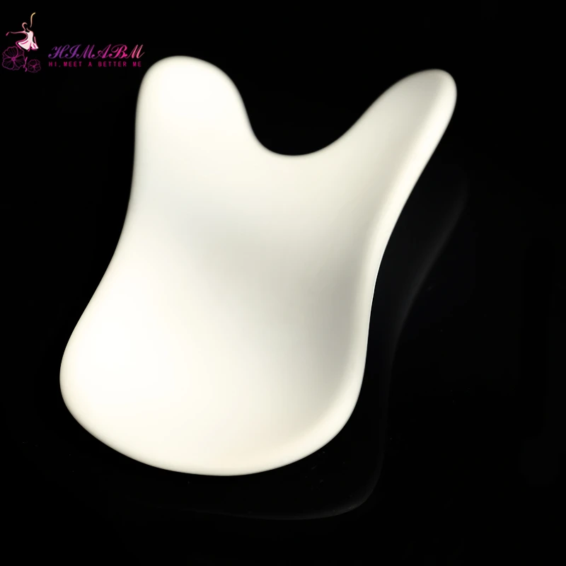 HIMABM Chinese Ceramic guasha board massage tool scraping tool for body massage acupuncture HIMABM Chinese Ceramic guasha board massage tool scraping tool for body massage acupuncture
