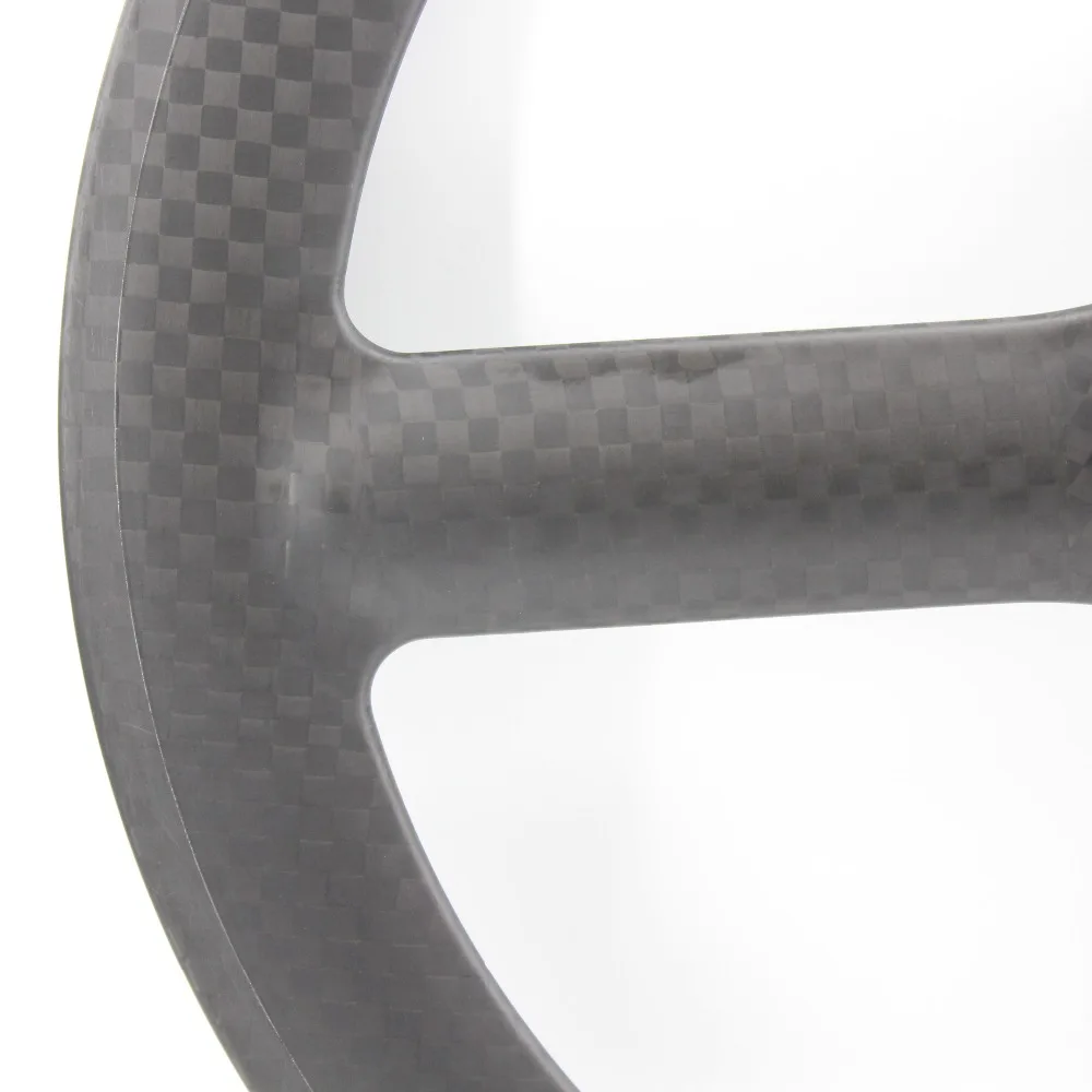 Top Newest 700C tubular rim Fixed Gear Track Road bike matt 3K UD 12K full carbon fibre 3 spoke bicycle wheelset Tri-spoke Free ship 14 Top Newest 700C tubular rim Fixed Gear Track Road bike matt 3K UD 12K full carbon fibre 3 spoke bicycle wheelset Tri-spoke Free ship 14