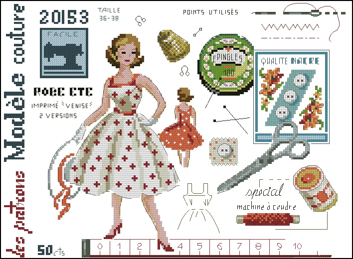 

Top Quality hot selling lovely counted cross stitch kit A tailor's shop Sewing shop Dress Shop Hop Tailor