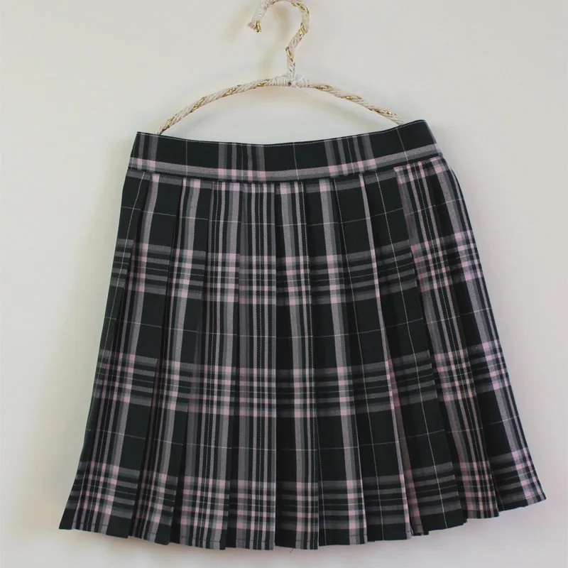 black mini skirt The New Campus Style High-waisted A-line Skirt Sweet Plaid Pleated Skirt School Uniform Skirt for Girls floral skirt