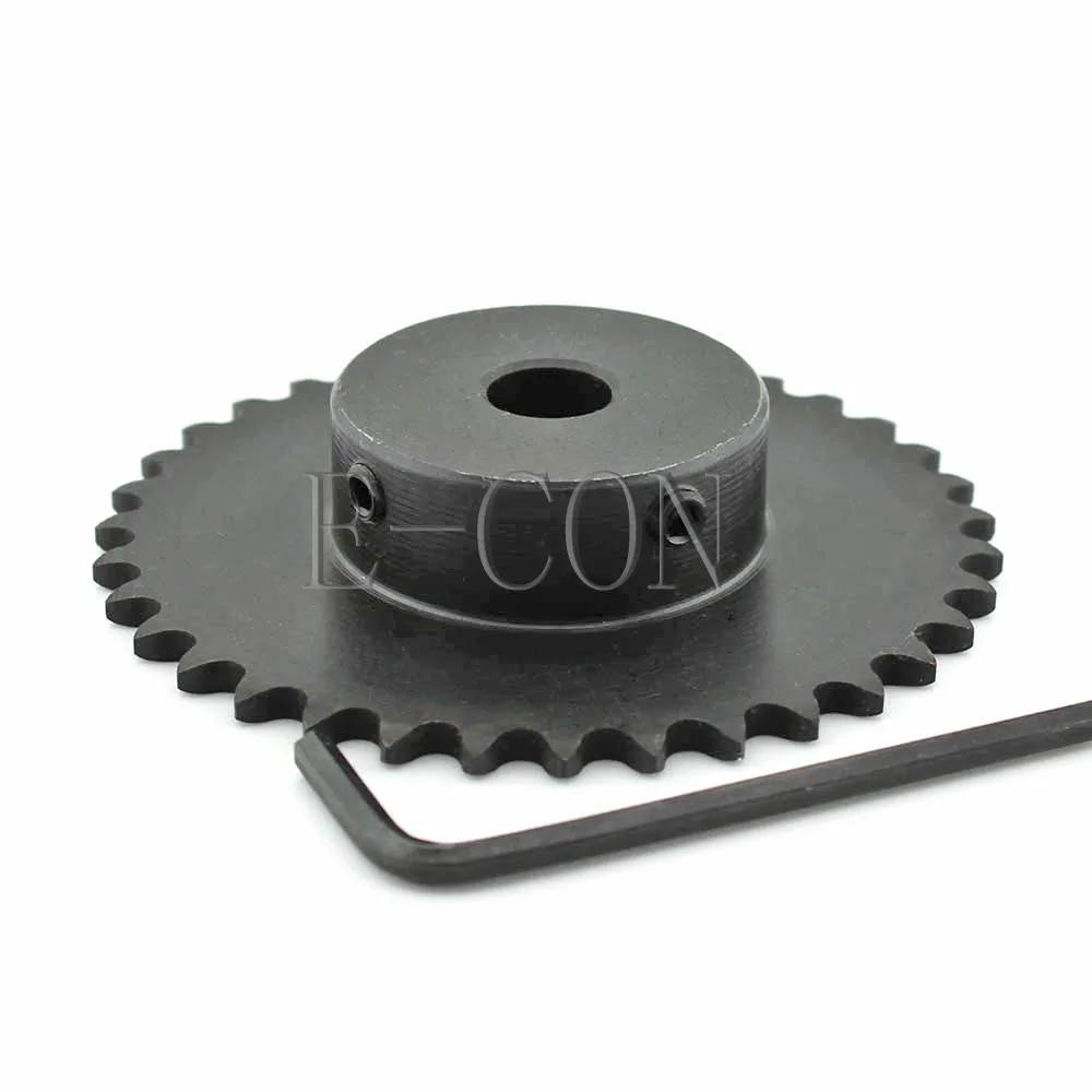 

1pcs 35T Bore 04C35Teeth Metal Pilot Motor Gear Roller Chain Drive Sprocket