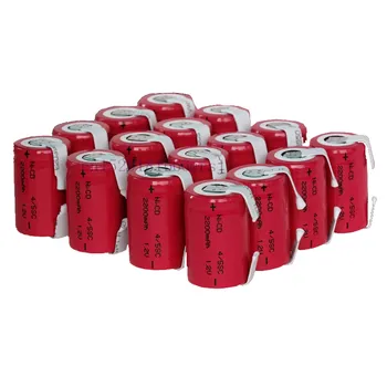 

screwdriver electric drill battery 24 pcs SC battery ni-cd 1.2v 2200mah nicd batteria accumulator power bank