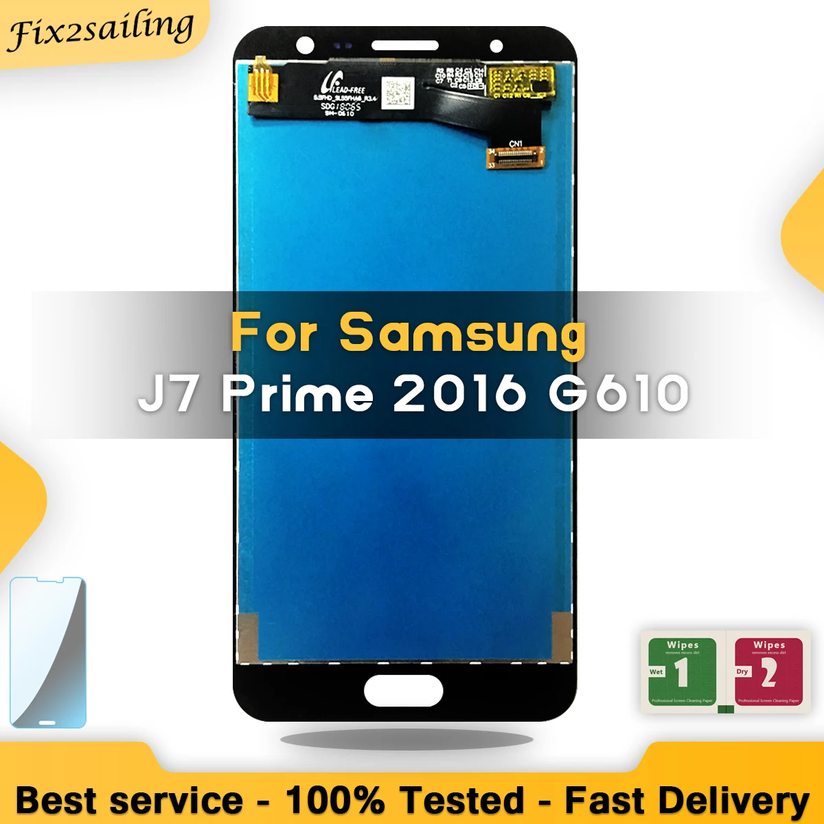 

Super AMOLED lcd For Samsung Galaxy j7 prime display Screen replacement pantalla j7 prime G610F G610K G610L G610S Lcd Digitizer