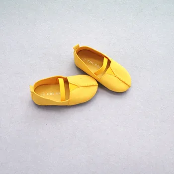 

Kids Fashion Casual Shoes Solid yellow Toddler Loafers E-79 Slip-On Leather Children Soft Breathable Shoes 2019 Spring Autumn