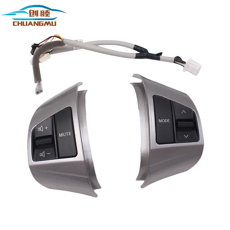 

CHUANGMU Multifunction Steering Wheel Remote Control Button for Hyundai Elantra HD