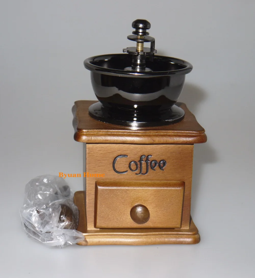 BYUAN домашний запас светлый цвет MMG13 классический, керамический шлифовальный заусенец высокого качества ручная кофемолка инструменты для кофе