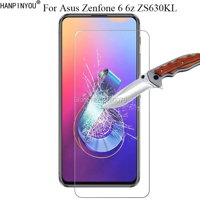 Закаленное стекло 9H 2.5D для Asus Zenfone 6 6z ZS630KL защитная пленка 4 дюйма + инструменты