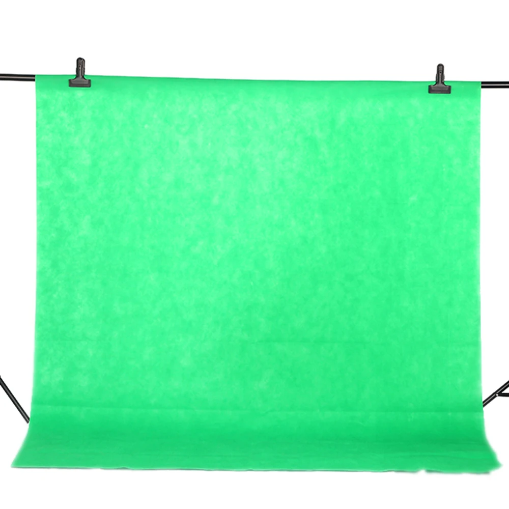 

1.6 * 1M Photography Studio Non-woven Green Black Grey Screen Photo Backdrop Background