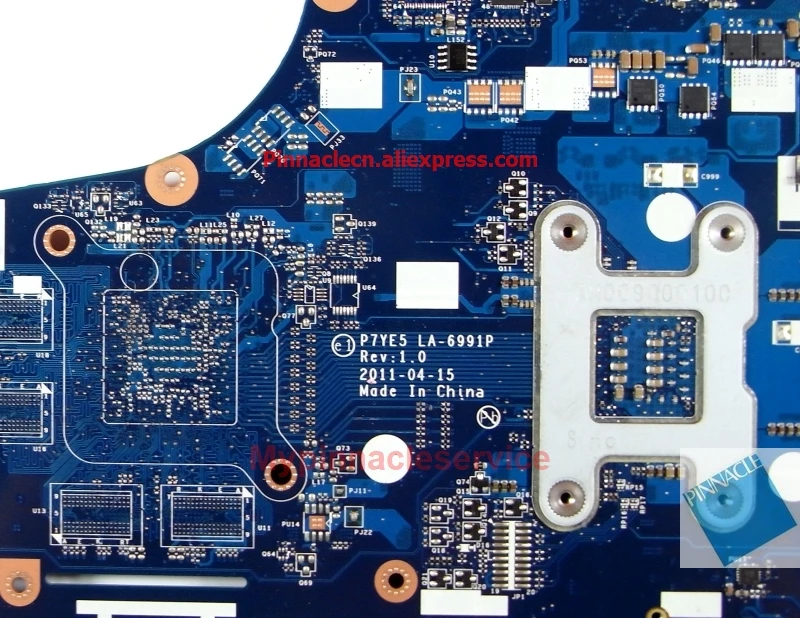 MBBUX02001 P7YE5 LA-6991P материнская плата для acer Aspire 7560 7560G шлюз NV75S
