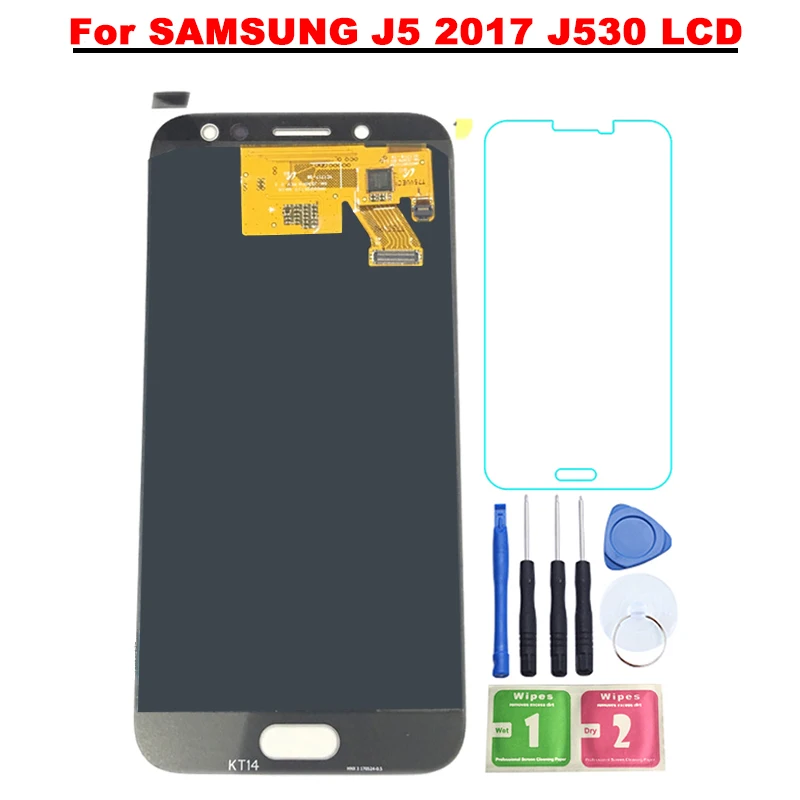 

5.2'' Super AMOLED LCD For SAMSUNG Galaxy J5 2017 LCD J530 J530F LCD Display Touch Screen Digitizer Assembly