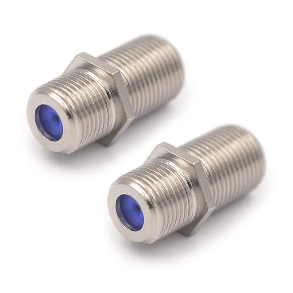 Коаксиальный кабельный разъем LBSC RG6 (2 шт. в упаковке) удлинительный адаптер для