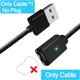 No Plug Black Cable