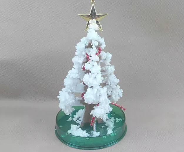 White Leaves Magic Paper Christmas Tree