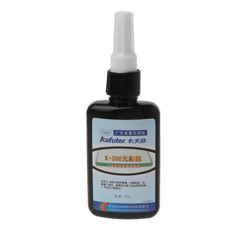 

50ML K-300 UV Glue Curing Adhesive Transparent Glass Bonding Repair Liquid Glue